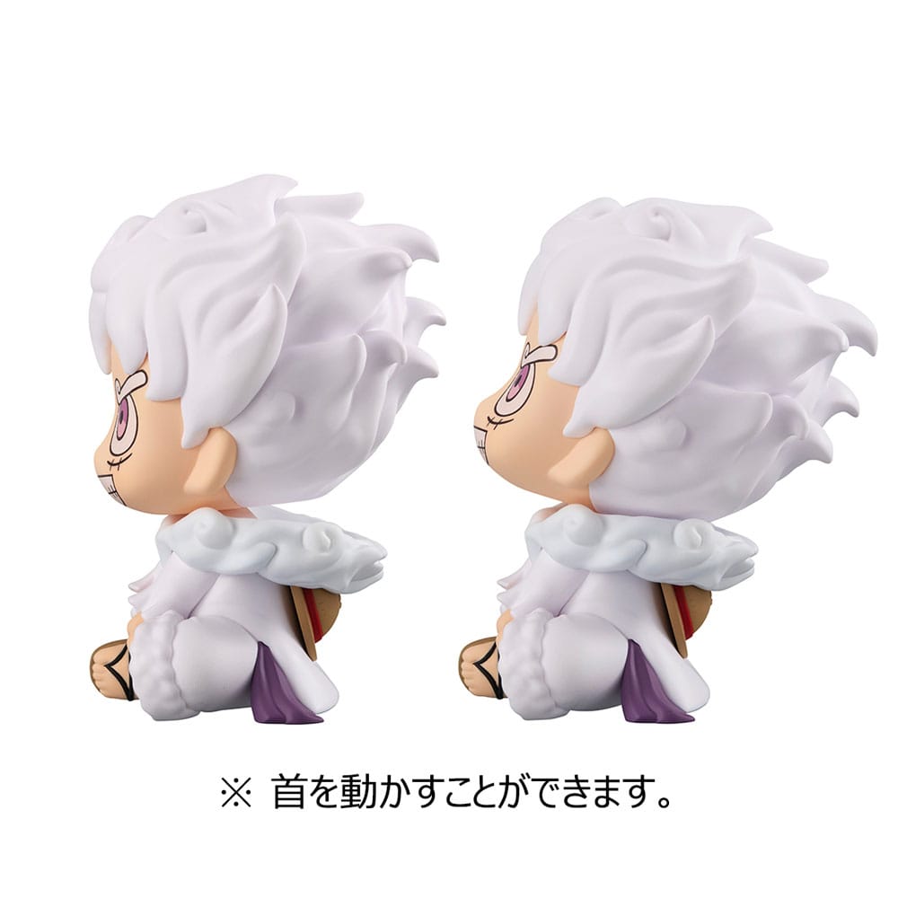 One Piece: Monkey D. Luffy Gear Fifth & Yamato (with Gift) 11cm Look Up PVC Statues
