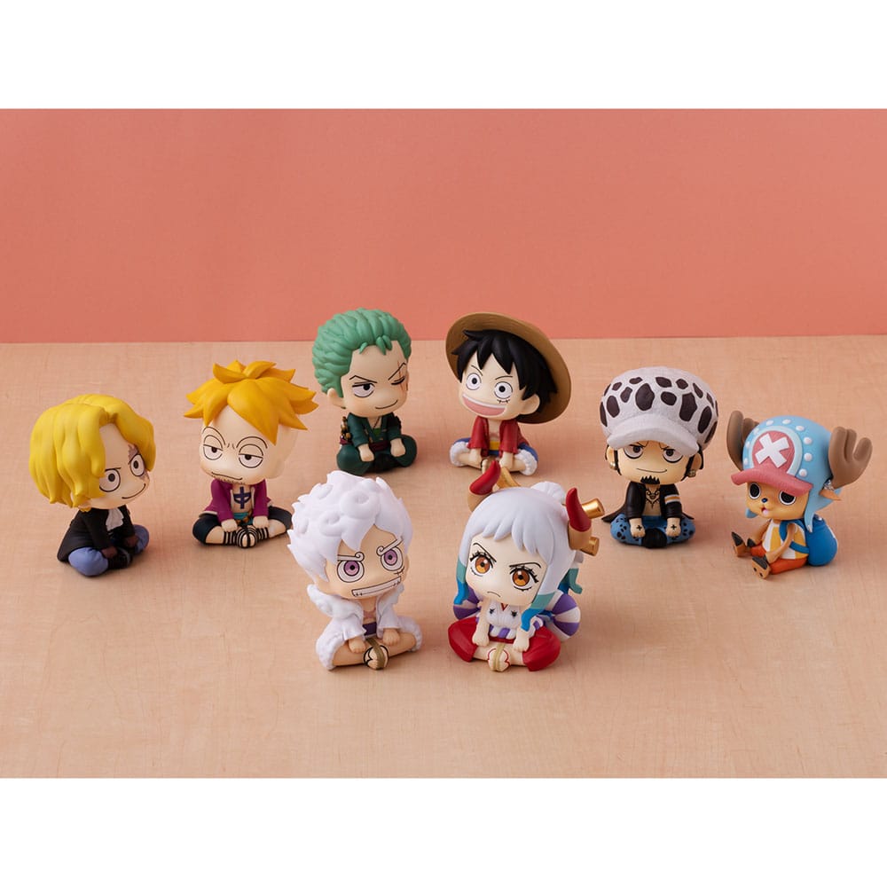 One Piece: Monkey D. Luffy Gear Fifth & Yamato (with Gift) 11cm Look Up PVC Statues