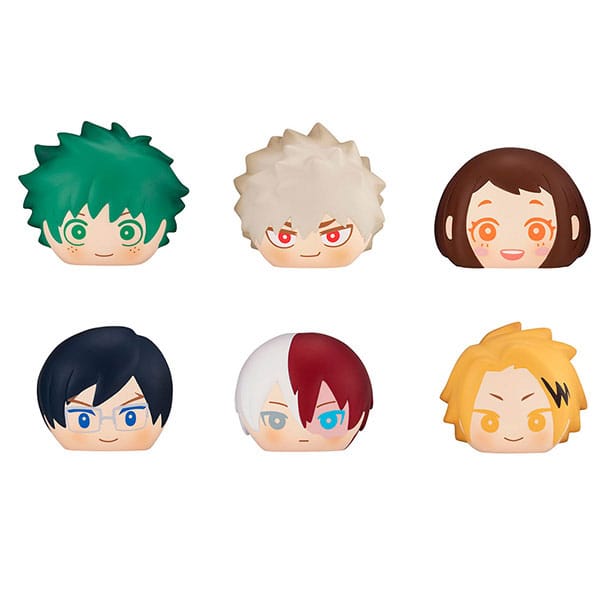 My Hero Academia: Fluffy Squeeze Bread Anti-Stress Figures 8cm Assortment Volume 1 (6)