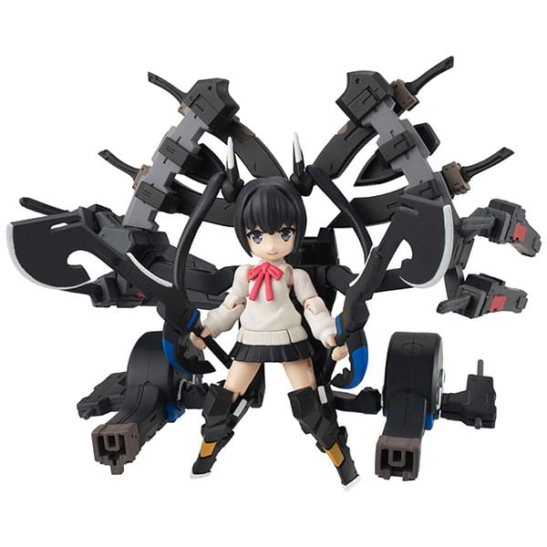 Desktop Army: Heavy Weapon High School Girl Team 5 8cm Action Figure