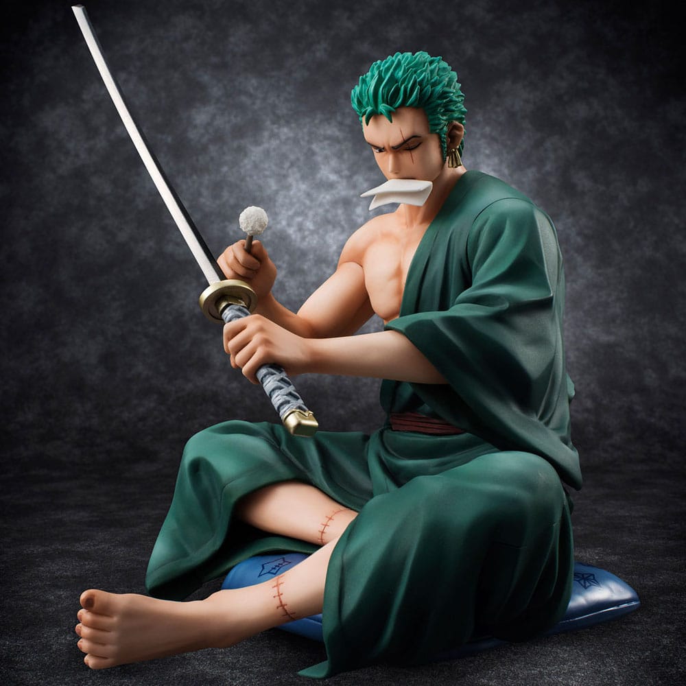 One Piece: Roronoa Zorro 13cm 1/8 Scale P.O.P. S.O.C. PVC Statue