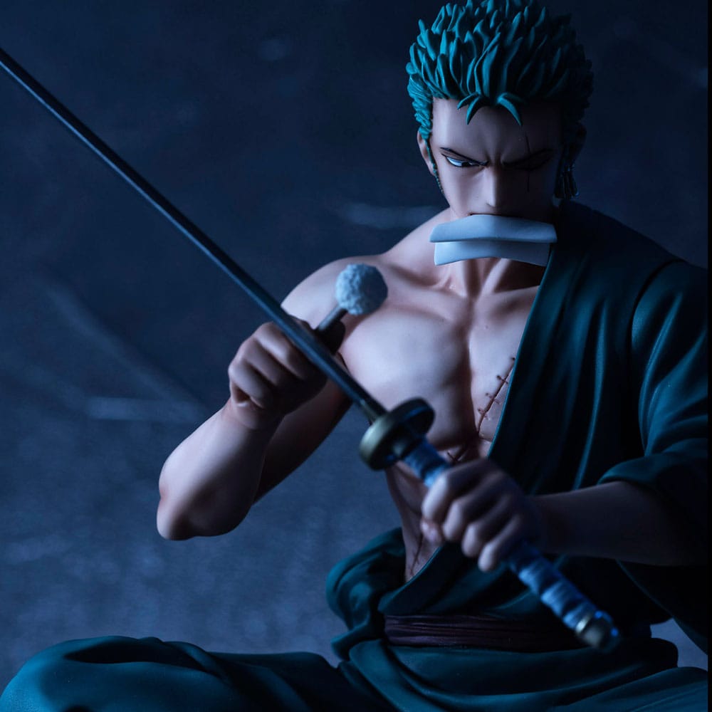 One Piece: Roronoa Zorro 13cm 1/8 Scale P.O.P. S.O.C. PVC Statue