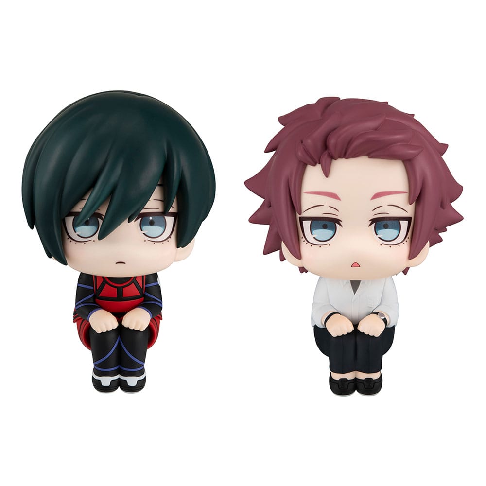 Blue Lock Look Up Rin Itoshi & Sae Itoshi 11 cm PVC Statue (with gift)