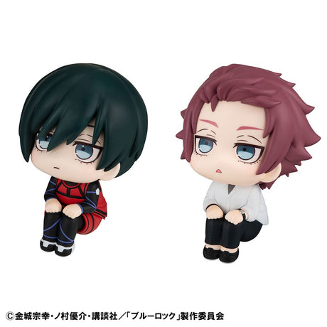 Blue Lock Look Up Rin Itoshi & Sae Itoshi 11 cm PVC Statue (with gift)
