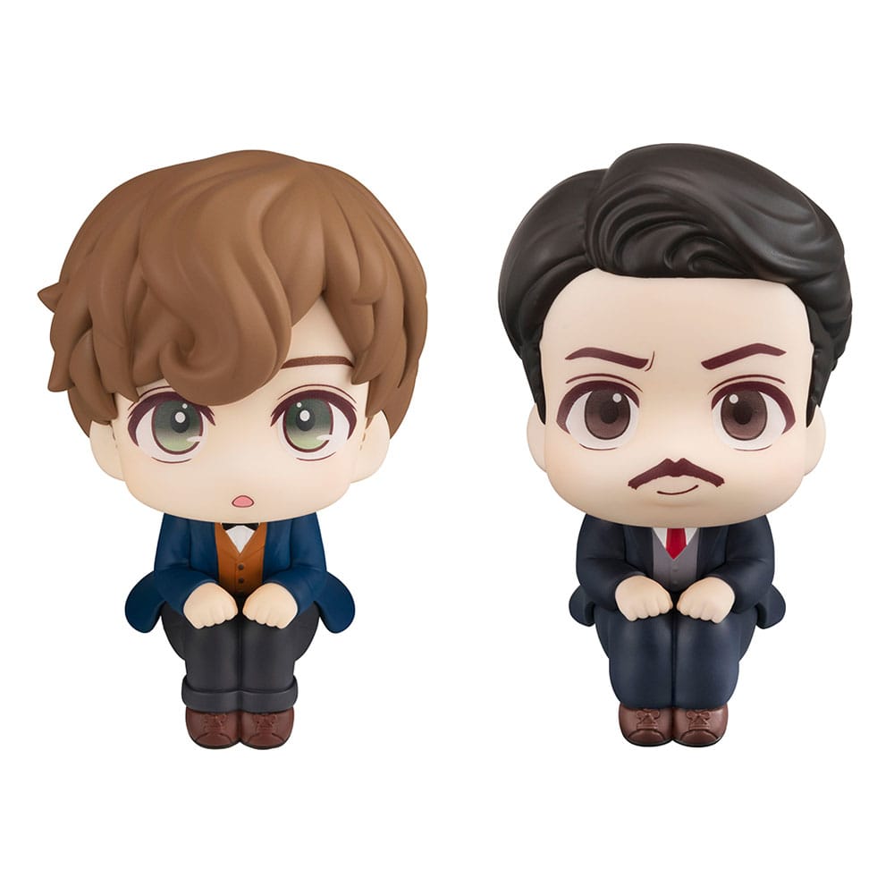 Fantastic Beasts Newt Scamander & Jacob Kowalski 11 cm (with gift) Look Up PVC Statue