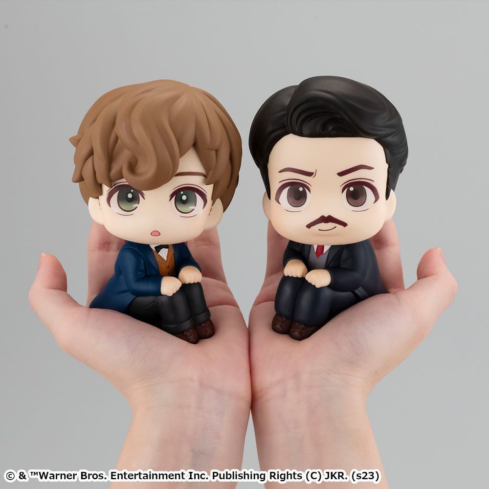 Fantastic Beasts Newt Scamander & Jacob Kowalski 11 cm (with gift) Look Up PVC Statue