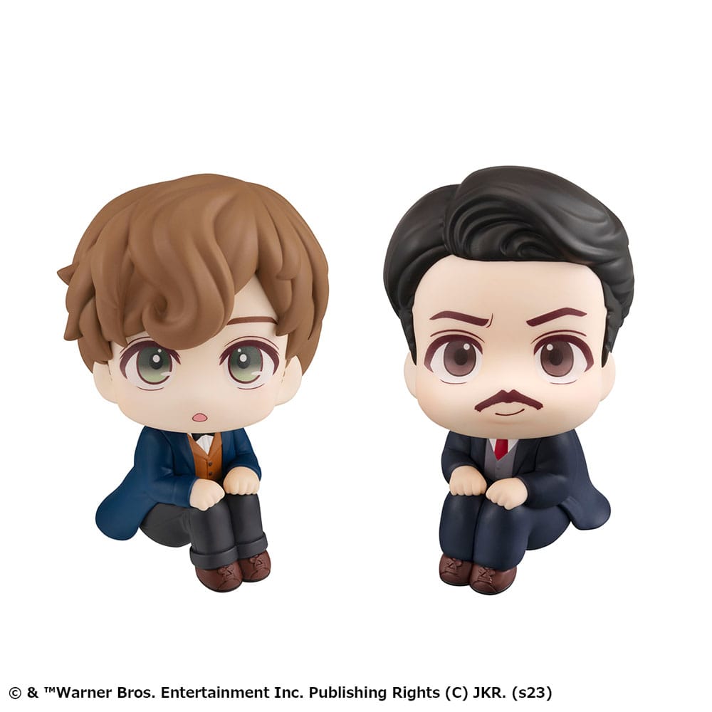 Fantastic Beasts Newt Scamander & Jacob Kowalski 11 cm (with gift) Look Up PVC Statue