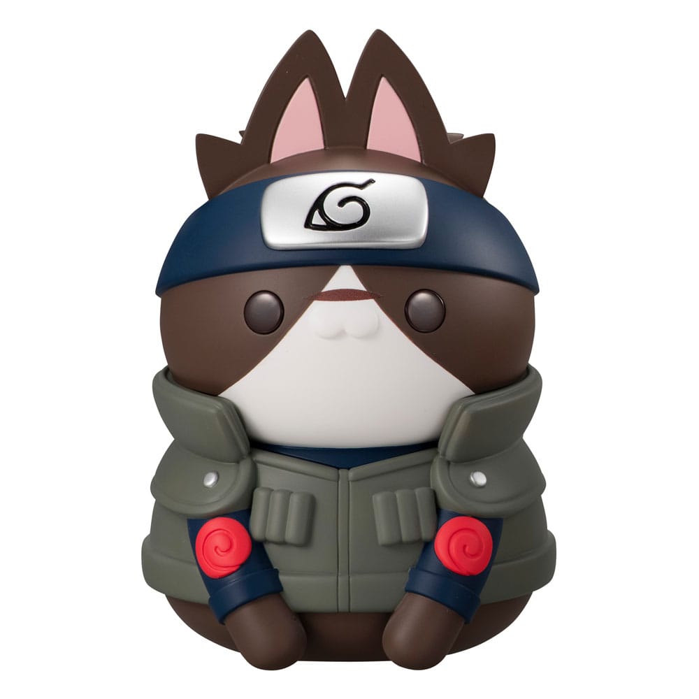 Naruto Shippuden Mega Cat Project Nyanto! The Big Nyaruto Series Iruka Umino Reboot Ver. 10 cm Trading Figure