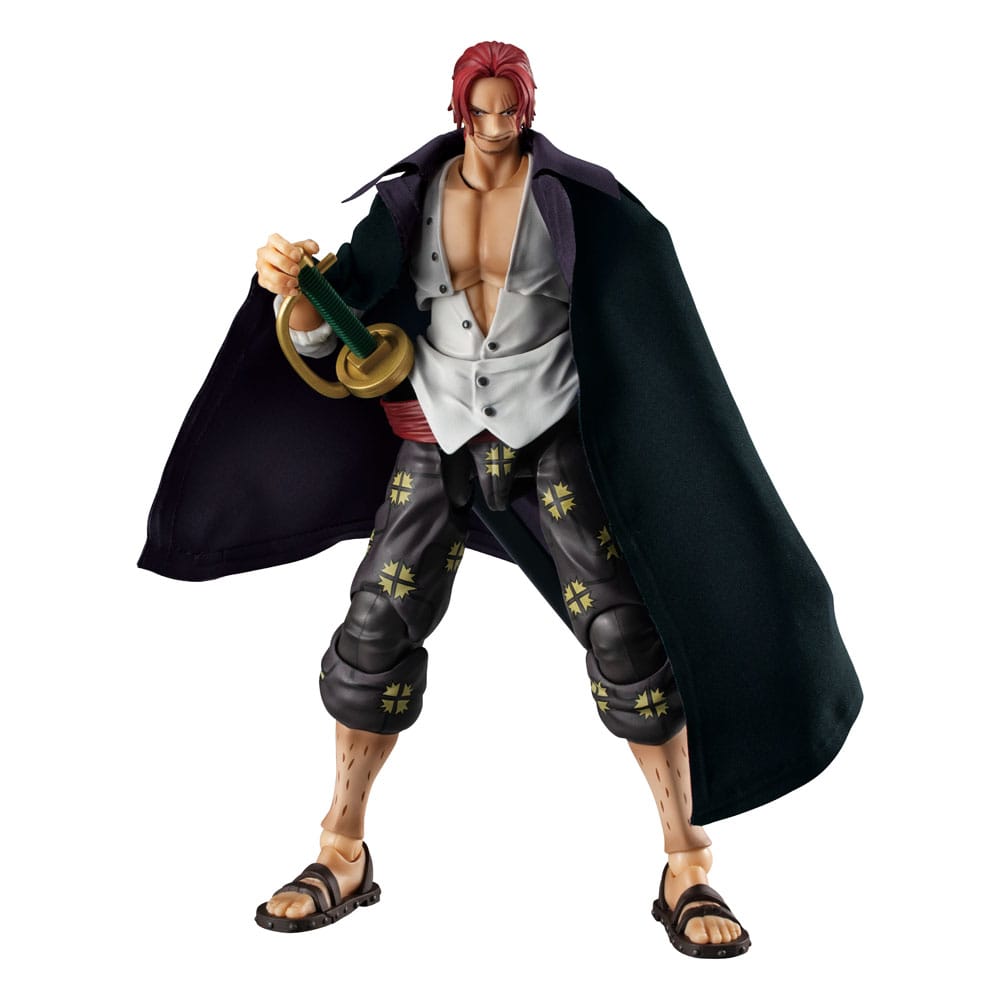 One Piece Variable Action Heroes Red-haired Shanks Ver. 1.5 19 cm Action Figure