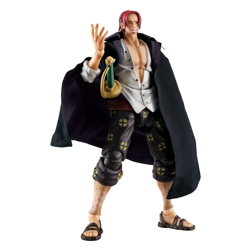 One Piece Variable Action Heroes Red-haired Shanks Ver. 1.5 19 cm Action Figure