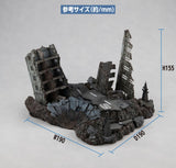 Mobile Suit Gundam GS02M The abandoned buildings in New York City Material Color Edition Realistic Model Series Diorama G Structure