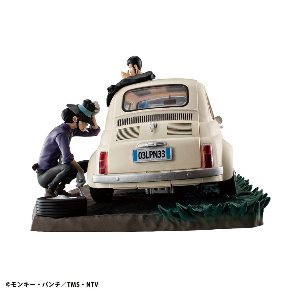 Lupin III Lupin the Gallery Punk at Dawn 9 cm PVC Statue
