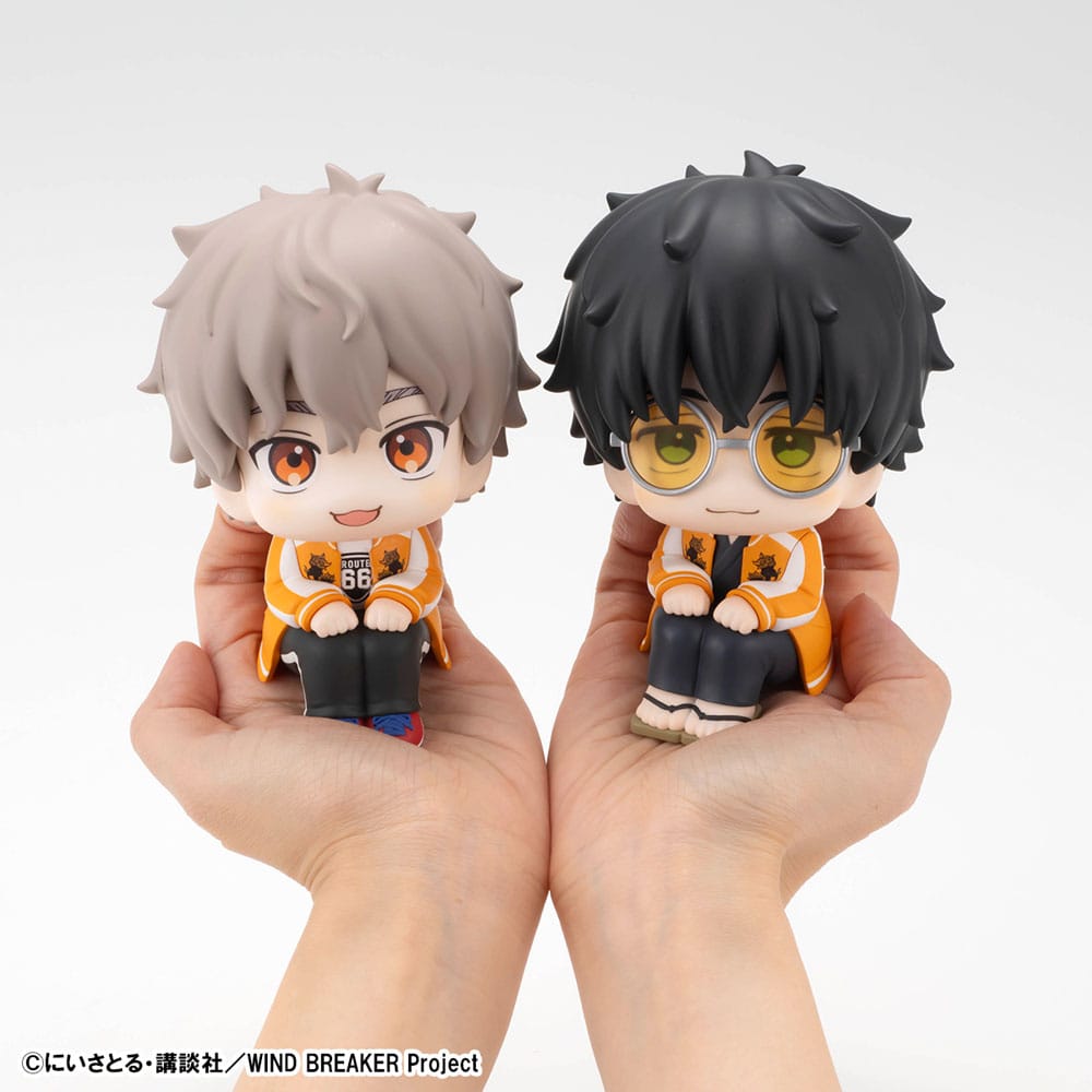 Wind Breaker Adventure Look Up Choji Tomiyama & Jo Togame 11 cm PVC Statue (with gift)