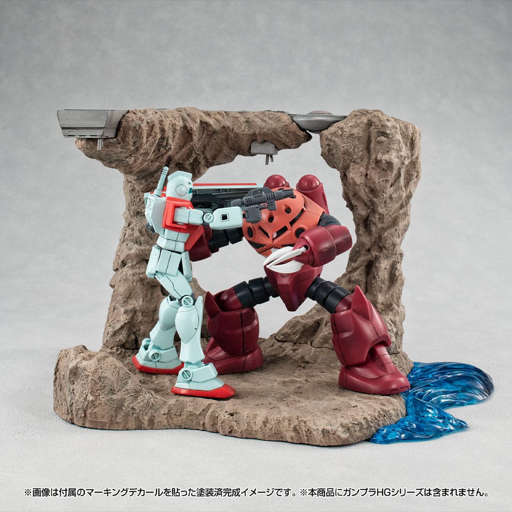 Mobile Suit Gundam SEED RM Series G Structure (GS01) Tragedy in Jaburo Material Color Edition 16 cm 1/44 Realistic Model Series Diorama