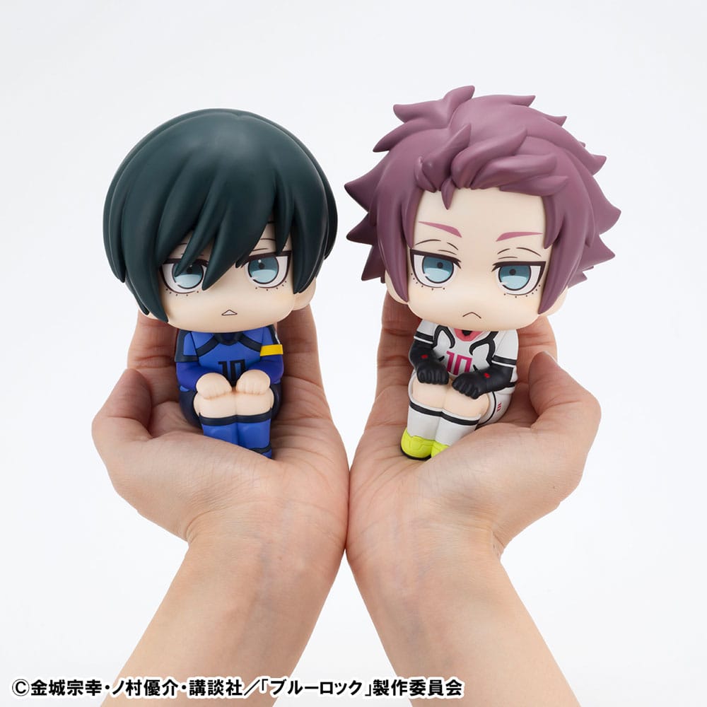 Blue Lock Look Up Rin Itoshi & Sae Itoshi Japanese National Player Match Ver. 11 cm (with gift) PVC Statue