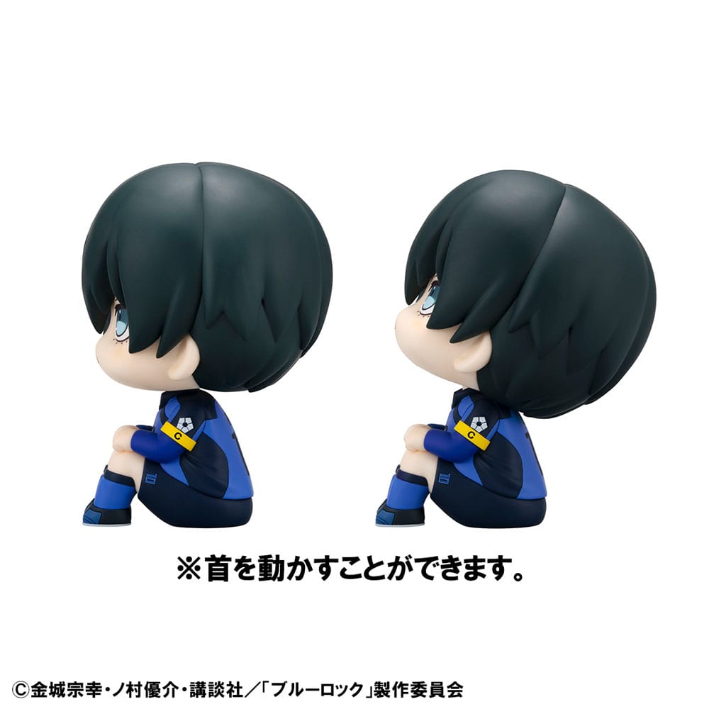 Blue Lock Look Up Rin Itoshi & Sae Itoshi Japanese National Player Match Ver. 11 cm (with gift) PVC Statue
