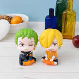 One Piece Look Up Roronoa Zoro & Sanji Future Island Egghead Ver. 11 cm PVC Statues (with gift)