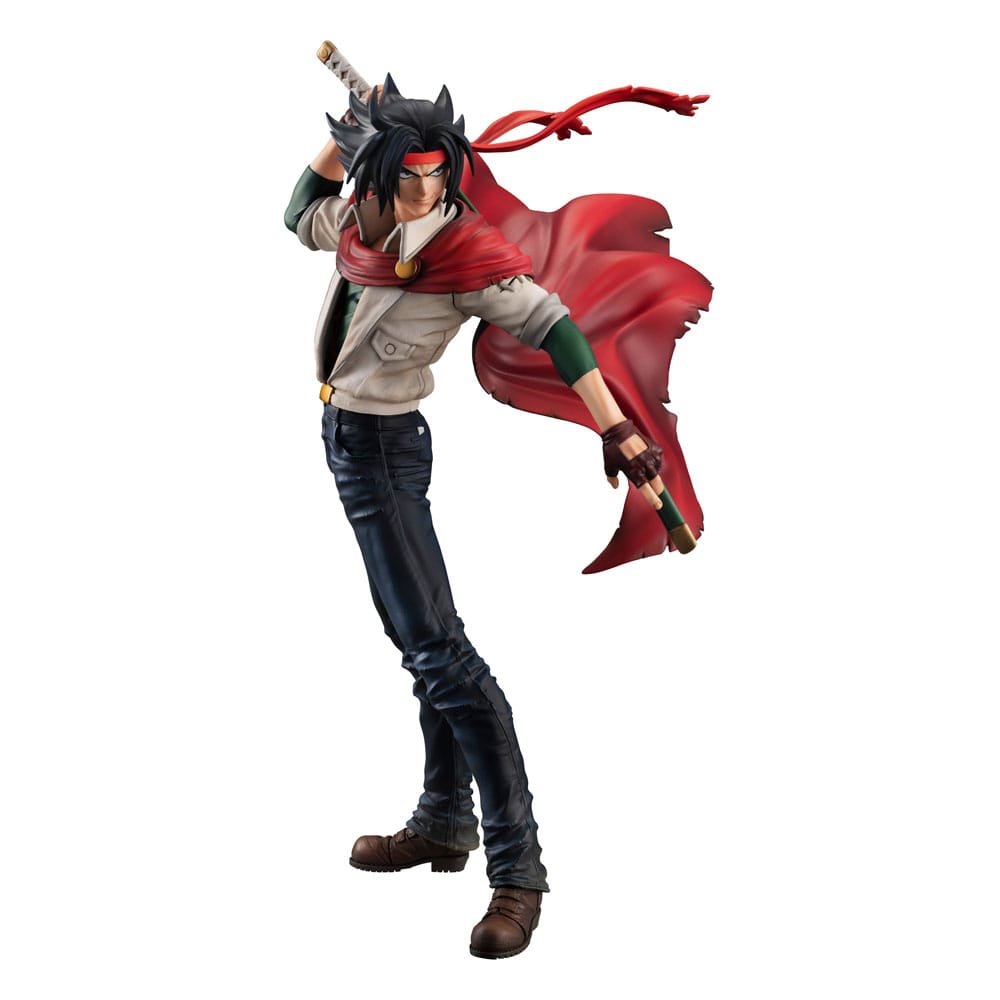 Mobile Suit Gundam GGG Mobile Fighter G Domon Kash 22 cm Statue (with gift)