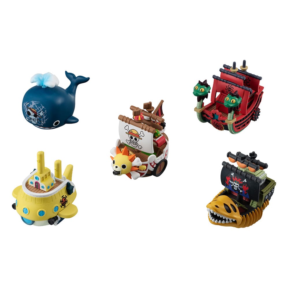 One Piece Yuracolle  Series Trading Figure Grand Line Vol. 2 6 cm Blind Box Assortment (6)