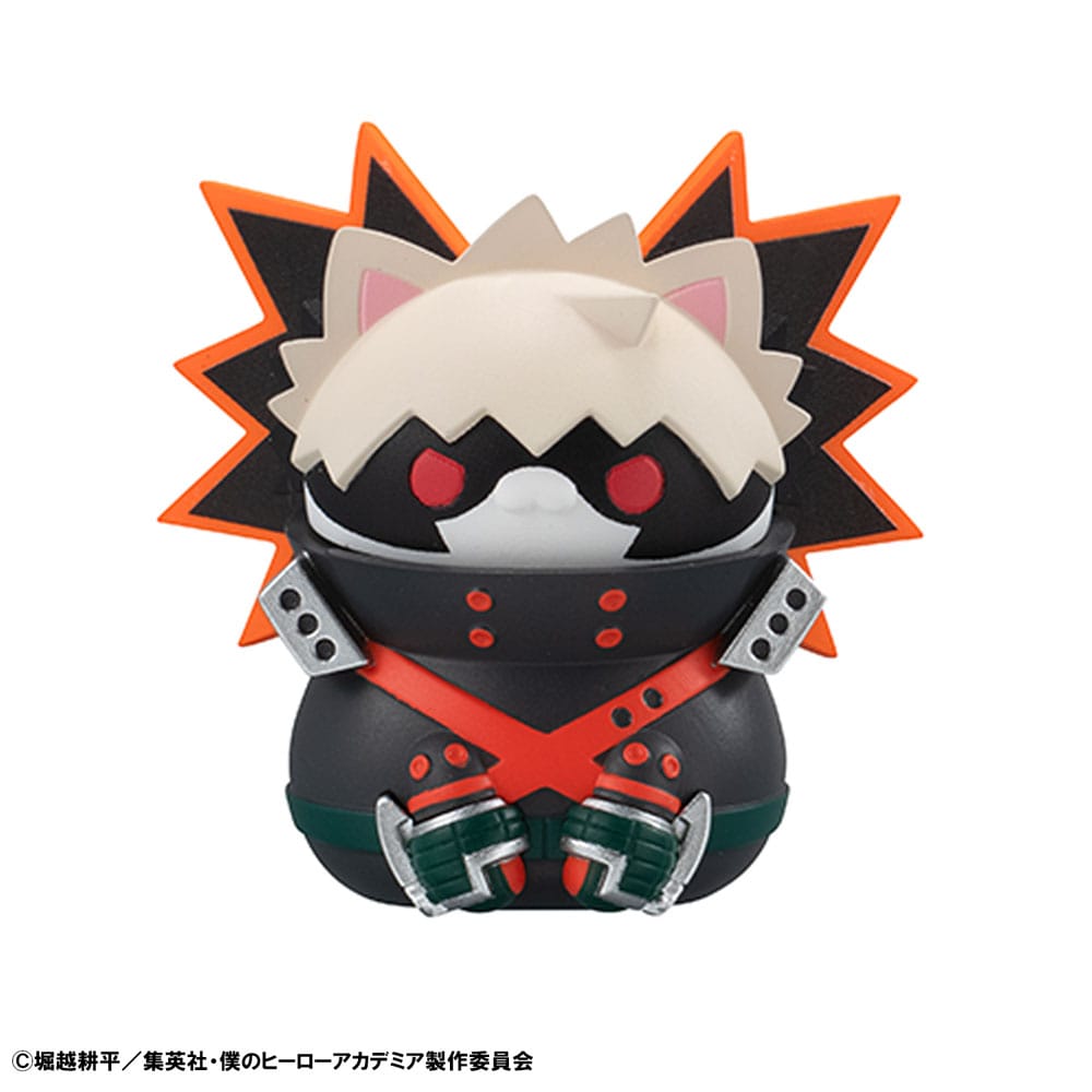 My Hero Academia Mega Cat Project Mini Figures Heroaca Cats No.02 3 cm Blind Box Assortment (8) (Repeat)