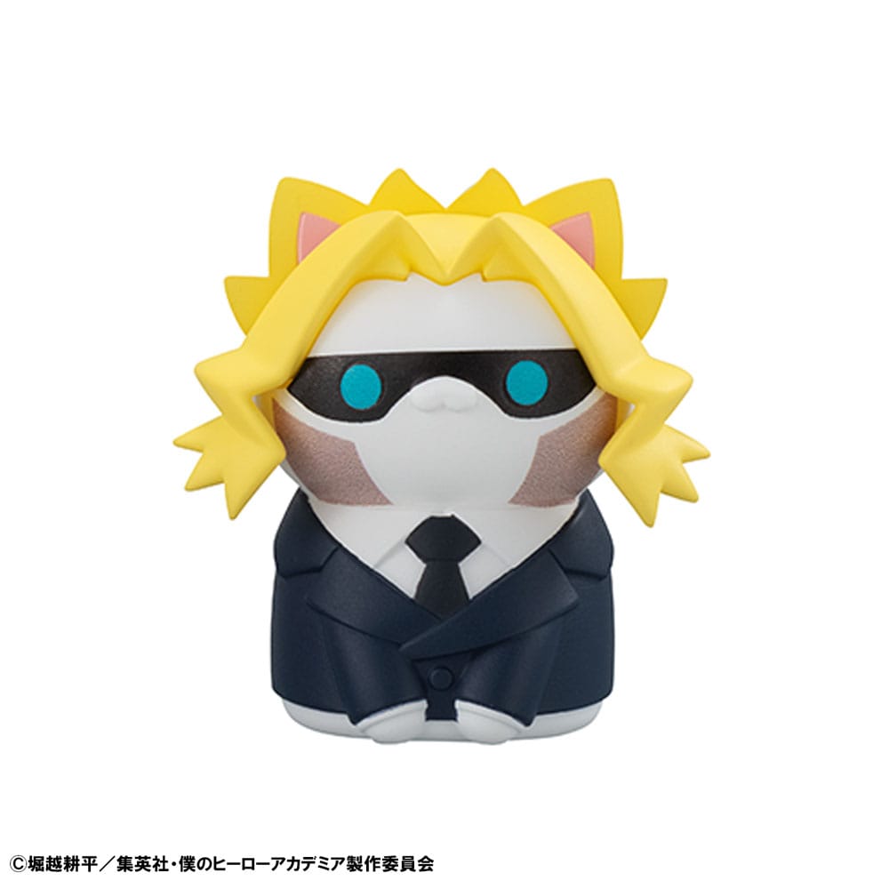 My Hero Academia Mega Cat Project Mini Figures Heroaca Cats No.02 3 cm Blind Box Assortment (8) (Repeat)