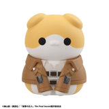 Attack on Titan Mega Cat Project Mini Figures Attack on Tinyan Gathering Scout Regiment danyan! 3 cm Blind Box Display (8) (Repeat)