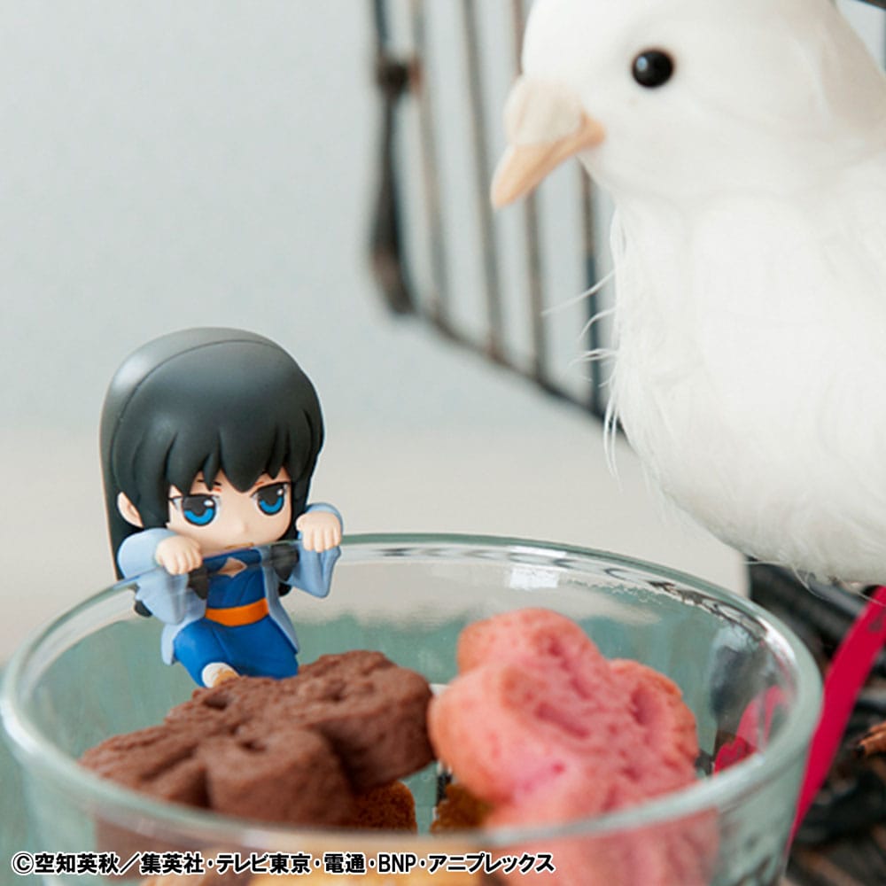 Gintama Ochatomo Series Trading Figure What about a cup of tea 5 cm Assortment (8)