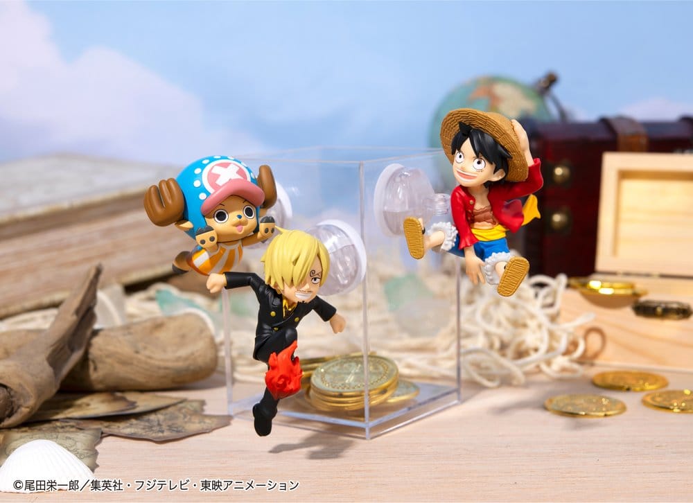 One Piece Tobimasu Trading Figure 5 cm Blind Box Assortment (6)