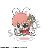Gintama Acrylic Figure Prince Hata & Animal Paradise 6 cm Display (6)