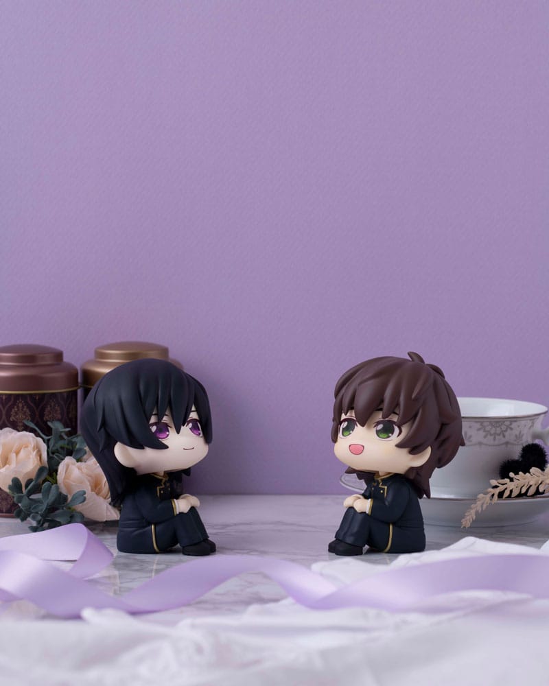 Code Geass Lelouch of the Rebellion Look Up PVC Statues Lelouch Lamperouge & Suzaku Kururugi Set (with gift) 11 cm