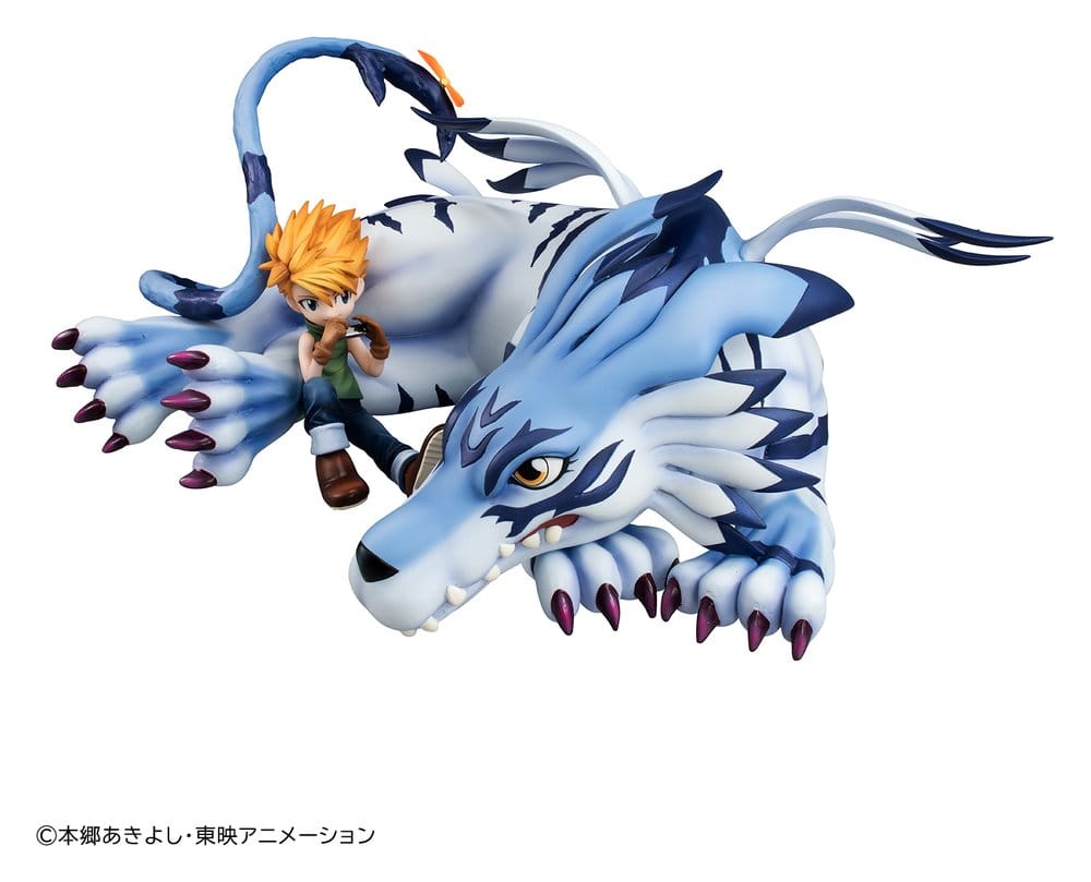 Digimon Adventure G.E.M. Series PVC Figure Garurumon & Ishida Yamato 25 cm (Repeat)