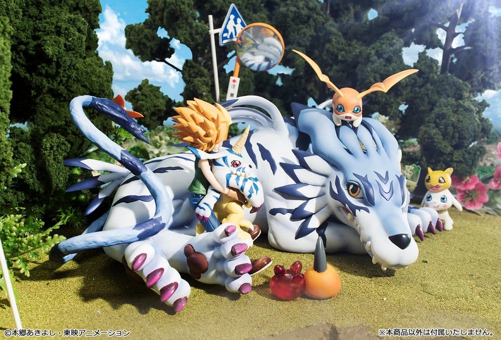 Digimon Adventure G.E.M. Series PVC Figure Garurumon & Ishida Yamato 25 cm (Repeat)