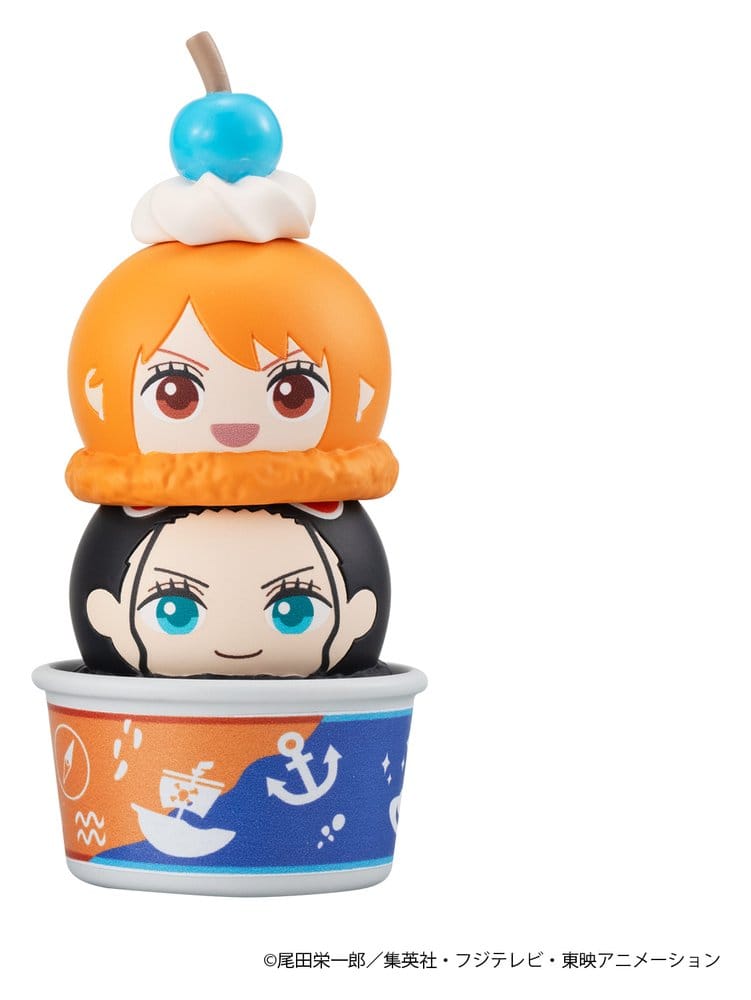 One Piece Tsumichen Stack up & Change Trading Figure 8 cm Assortment (6)