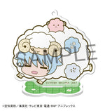 Gintama Acrylic Figure Prince Hata & Animal Paradise Farm of Love & Peace 6 cm Blind Box Display (6)