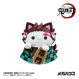 Demon Slayer: Kimetsu no Yaiba Mega Cat Project Trading Figure Fortune Cats Ver. 01 7 cm Blind Box Assortment (8)