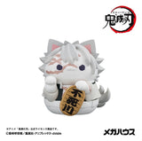 Demon Slayer: Kimetsu no Yaiba Mega Cat Project Minifigures 6 cm Demon Slayer Fortune Cats ver. 02 Blind Box Display (8) (Repeat)