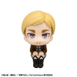 Attack on Titan Look Up PVC Statues Hange Zoe & Erwin Smith (with gift) 11 cm