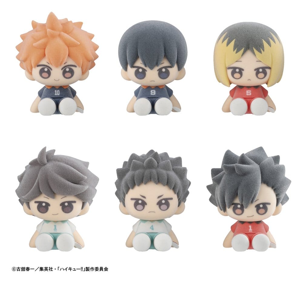 Haikyu!! Nuippo Mini Figures 6 cm Blind Box Display (6)
