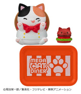 One Piece Mega Cat Project Mini Figures NyanPieceNyan! Diner! 3 cm Blind Box Display (6)