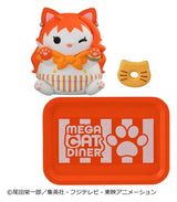 One Piece Mega Cat Project Mini Figures NyanPieceNyan! Diner! 3 cm Blind Box Display (6)