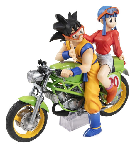 Dragon Ball Z Desktop Real McCoy PVC Figure 05 Son Goku & Chichi Limited Repeat Ver. 15 cm