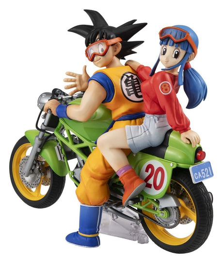 Dragon Ball Z Desktop Real McCoy PVC Figure 05 Son Goku & Chichi Limited Repeat Ver. 15 cm