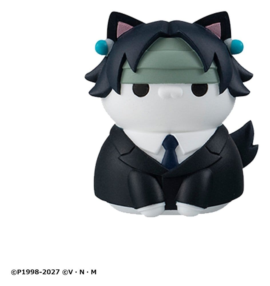Hunter x Hunter Mega Cat Project Mini Figures Nyanter x Nyanter the Phantom Troupe x Cat 3 cm Blind Box Display (8)