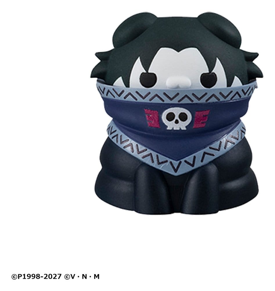 Hunter x Hunter Mega Cat Project Mini Figures Nyanter x Nyanter the Phantom Troupe x Cat 3 cm Blind Box Display (8)