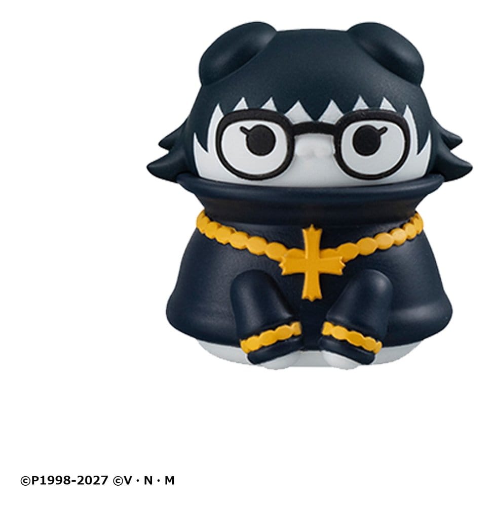 Hunter x Hunter Mega Cat Project Mini Figures Nyanter x Nyanter the Phantom Troupe x Cat 3 cm Blind Box Display (8)