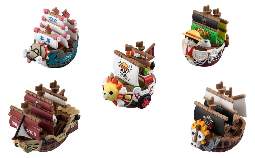 One Piece YuraColle Series Mini Figures Grand Line Collection Set Vol.3 6 cm