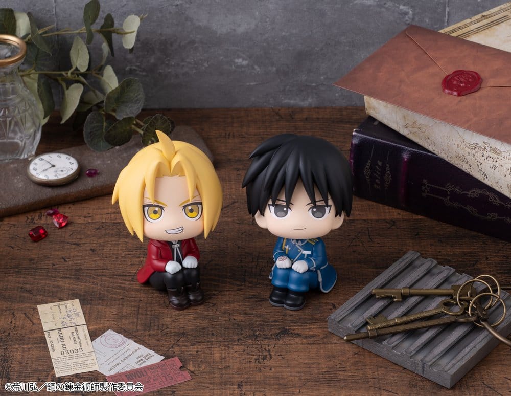 Fullmetal Alchemist Look Up PVC Figures 2-Pack Edward Elric & Roy Mustang 11 cm (with gift)