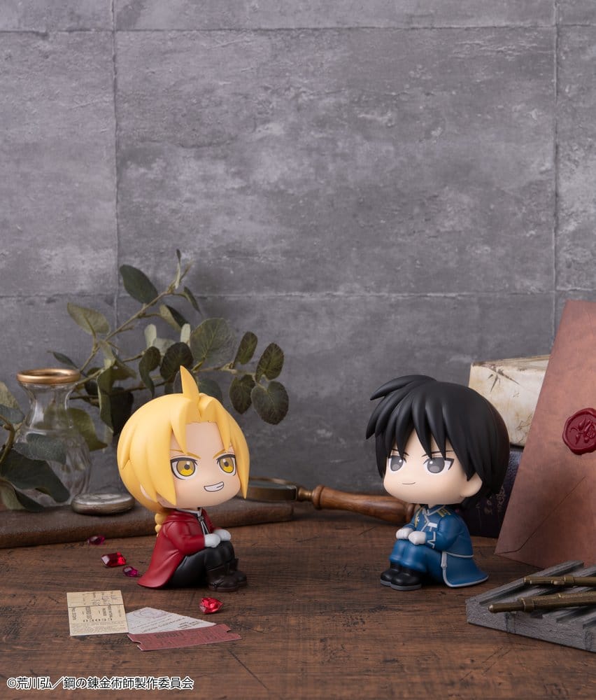 Fullmetal Alchemist Look Up PVC Figures 2-Pack Edward Elric & Roy Mustang 11 cm (with gift)