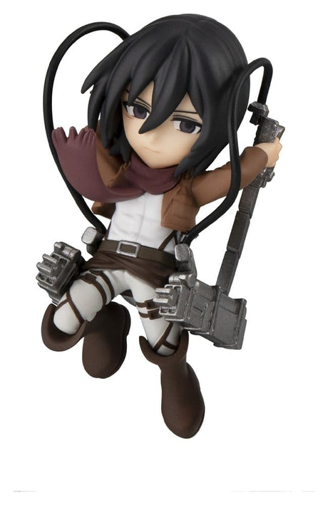 Attack on Titan Tobimas Mini Figures Pack of 6 (with gift)