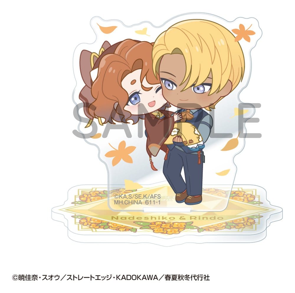 Agents of the Four Seasons Buddycolle Acrylic Stands Dance of Spring 6 cm Blind Box Display (6)
